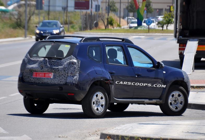 Dacia Duster Spy Shot