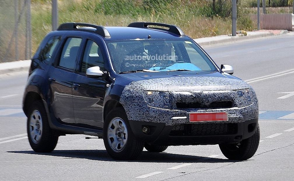 Dacia Duster Spy Shot