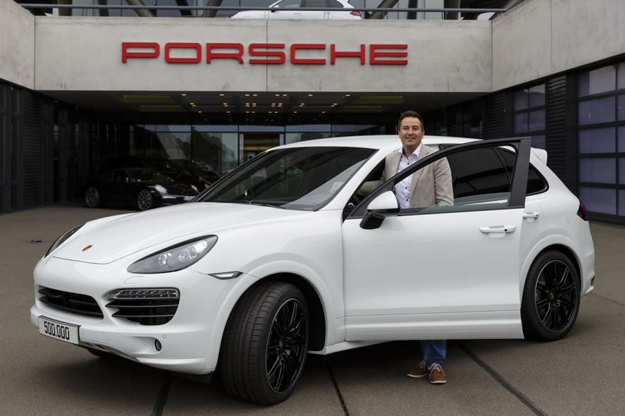 500.000th Porsche Cayenne