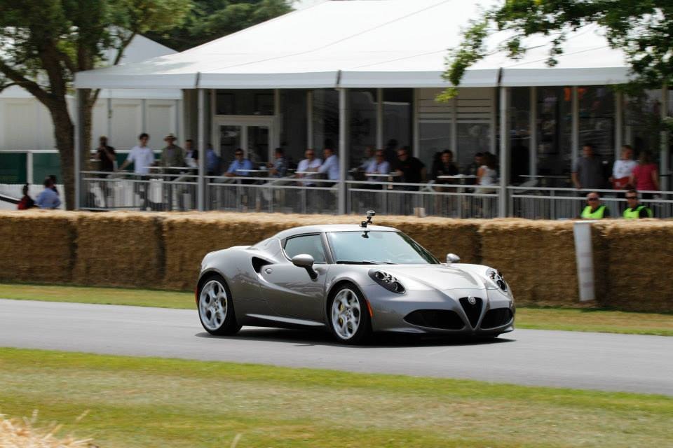 Alfa Romeo 4C at Goodwood