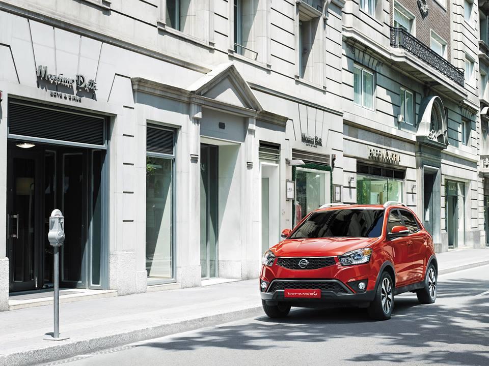 SsangYong Korando facelift