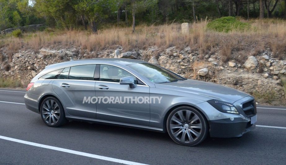 2015 Mercedes CLS Shooting Brake spied