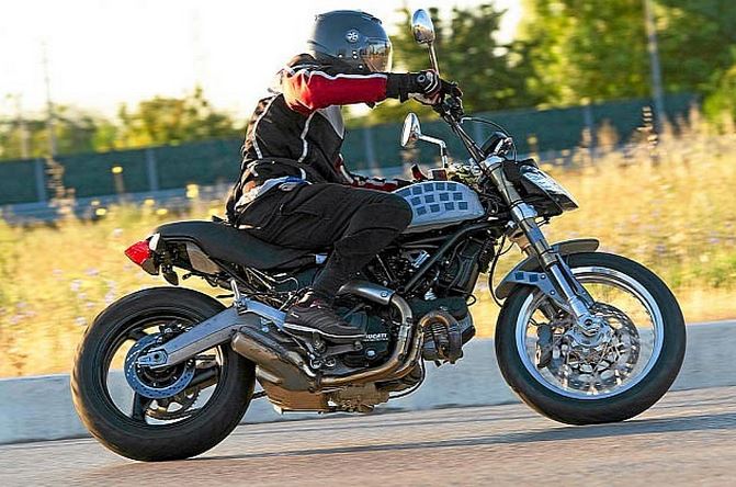 Ducati Scrambler Spy Shot