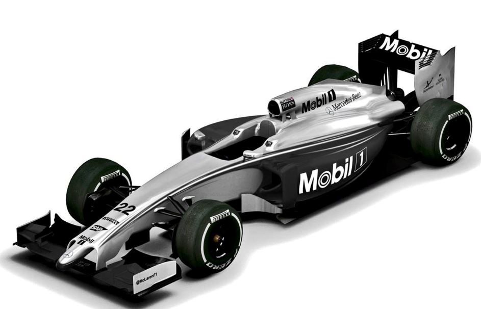 McLaren in Black and Silver Livery