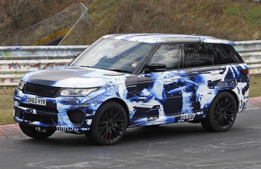 Range Rover Sport RS spy photo