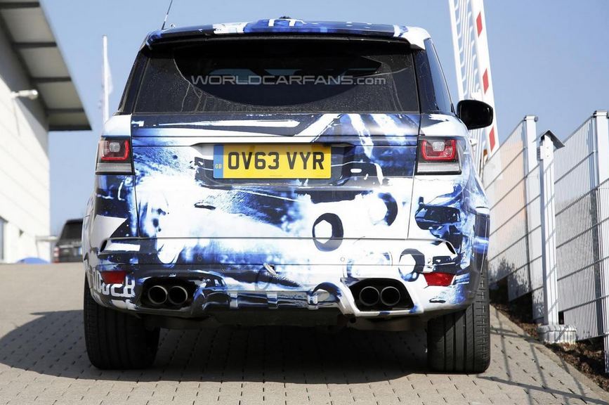 Range Rover Sport RS spy photo