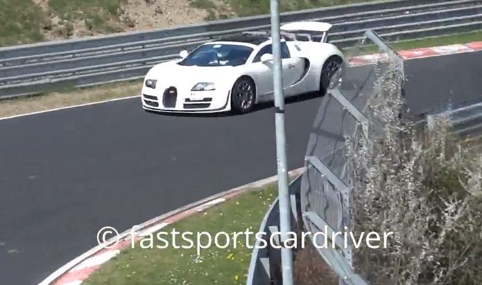 Bugatti Veyron Test Vehicle