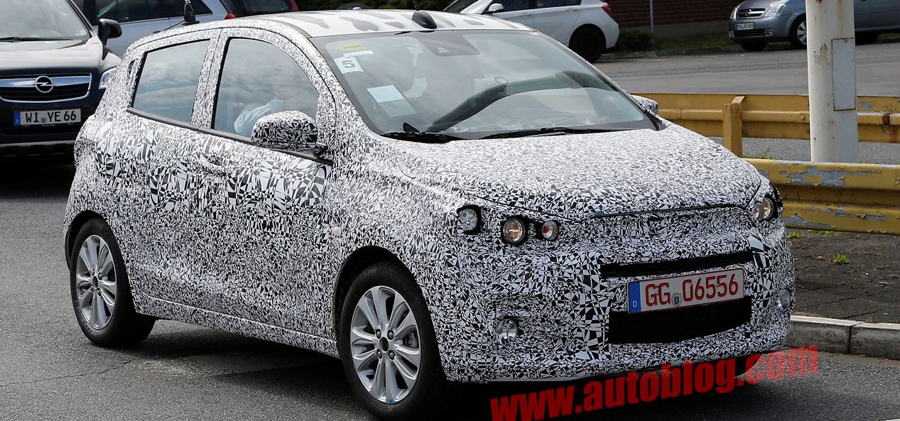 Chevy Spark with New Face
