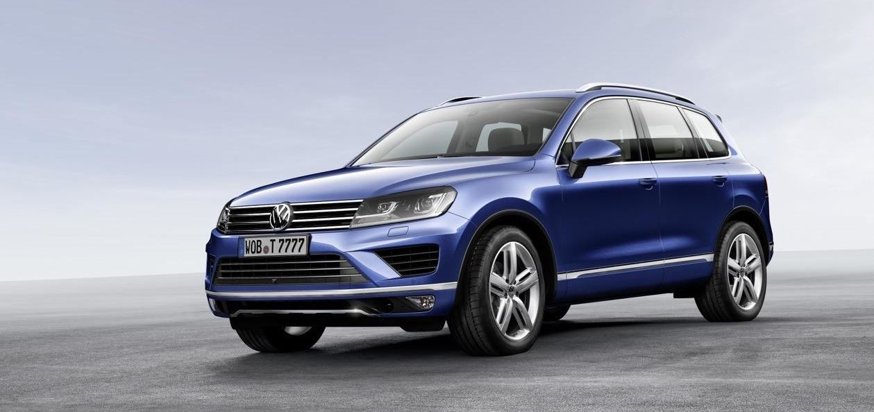 Facelifted Volkswagen Touareg