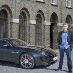 Jose Mourinho Alongside Jaguar F-Type Coupe R