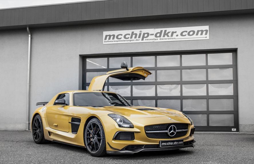 Mercedes SLS AMG Black Series by mcchip-dkr