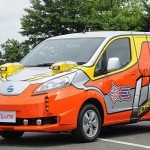 Nissan Leaf and e-NV200 Ultraman Giga S