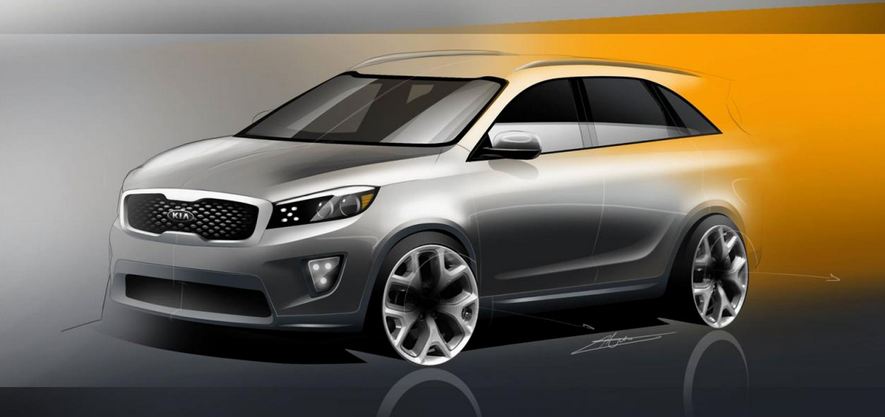 2015 Kia Sorento sketch