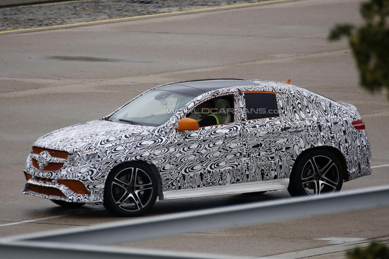 2016 Mercedes MLC 63 AMG spied