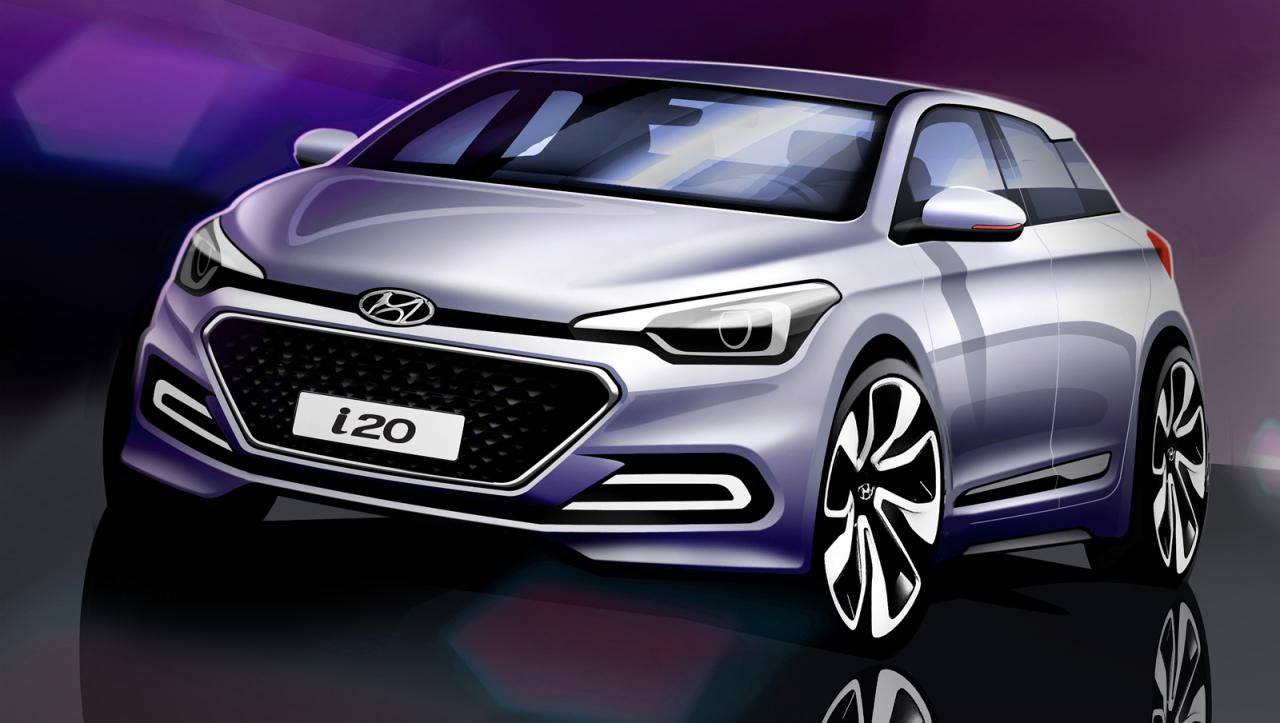 2015 Hyundai i20 sketch