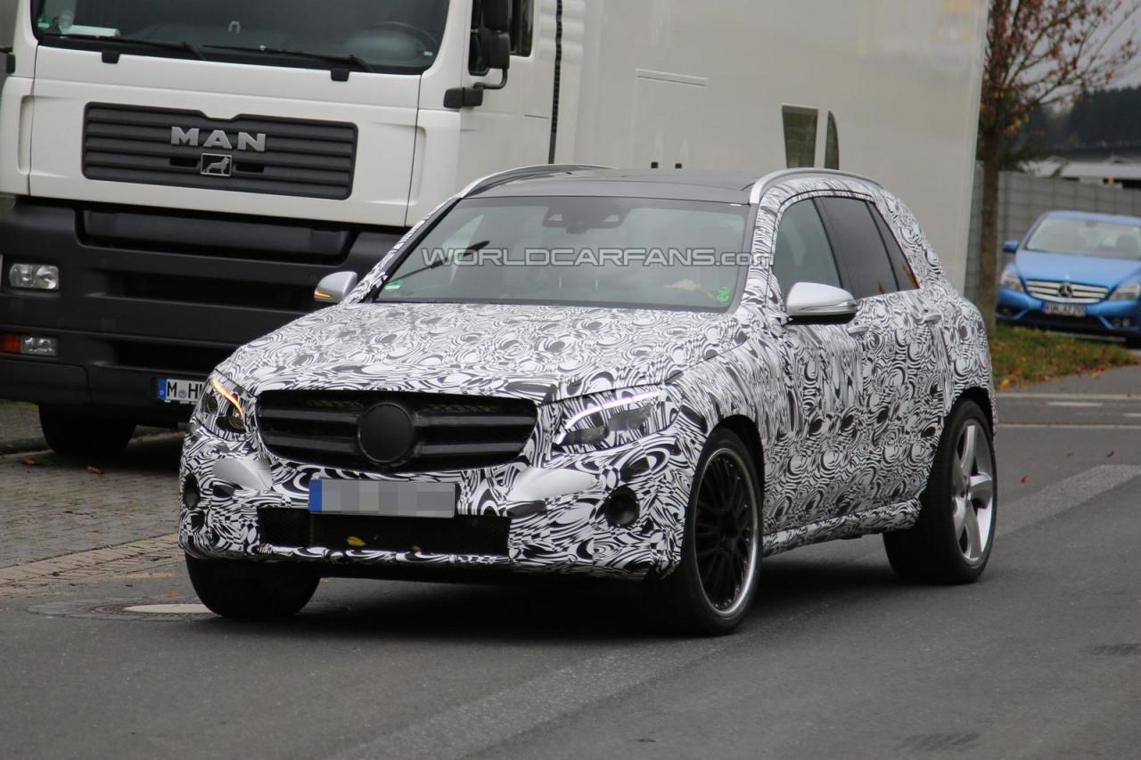 2016 Mercedes GLC 63 AMG spied