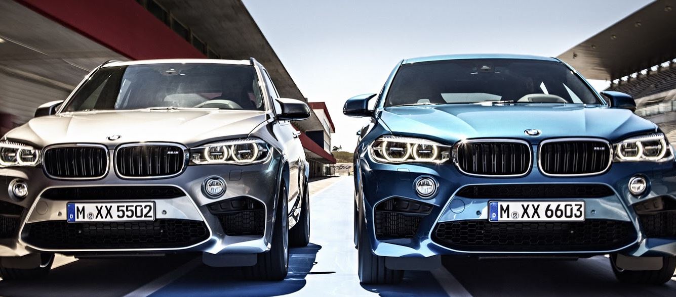 2015 BMW X5 M and BMW X6 M