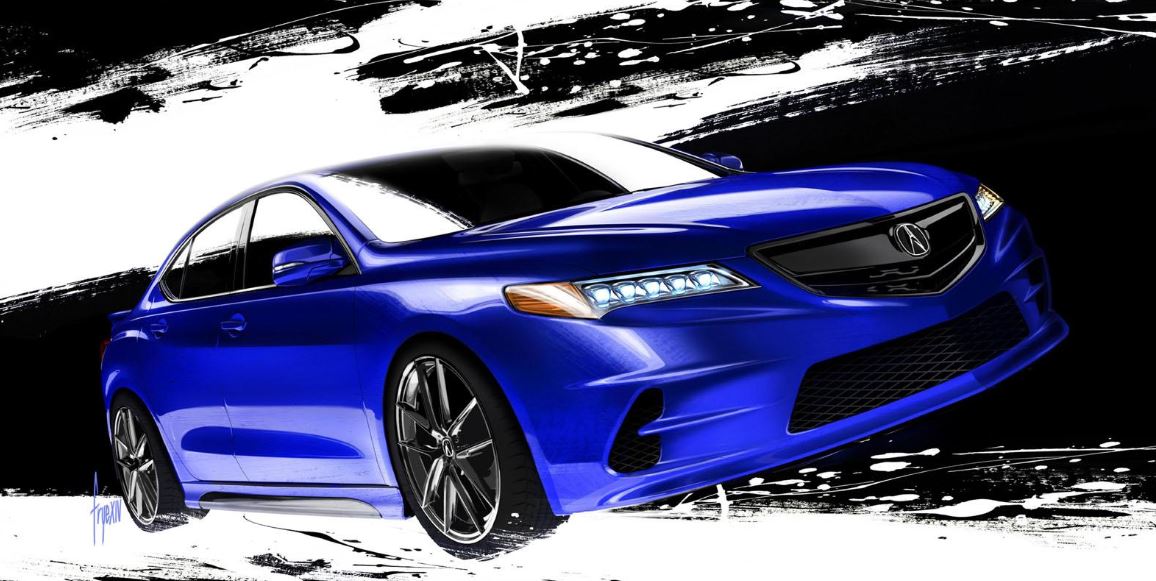 Customized Acura TLX