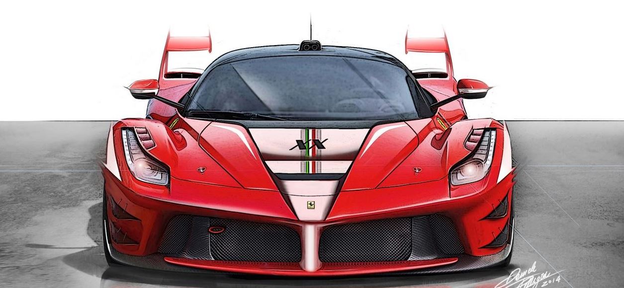 Ferrari LaFerrari XX Rendering