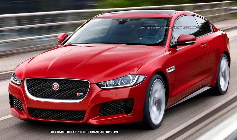 Jaguar XE Coupe Rendering