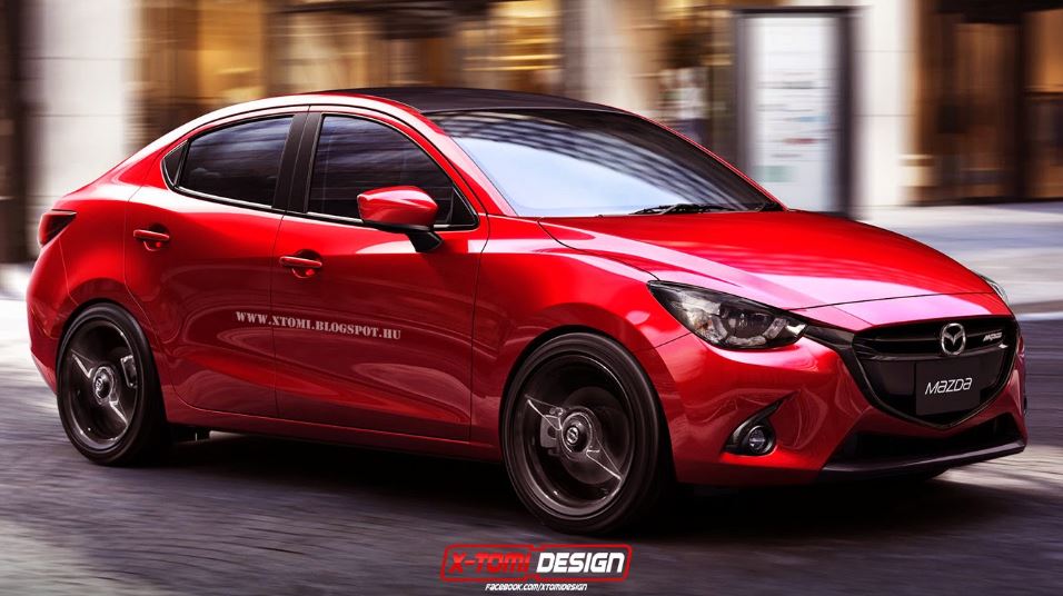 Mazda2 Sedan MPS Rendering