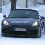 2016 Porsche Boxster RS Spyder Spy Shot