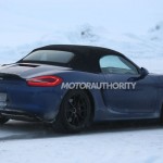 2016 Porsche Boxster RS Spyder Spy Shot