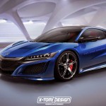 Acura NSX Type R Rendering