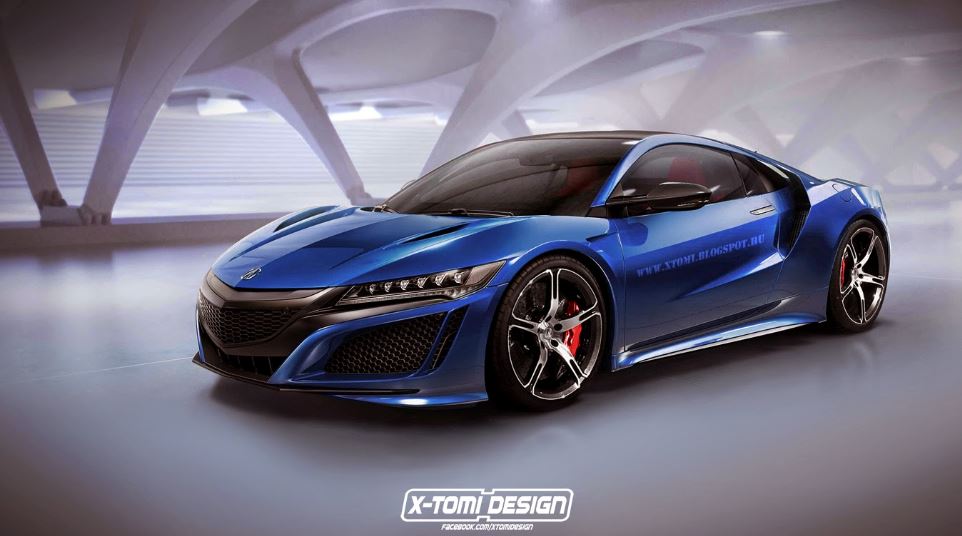 Acura NSX Type R Rendering