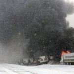 Massive Highway Accident 193-vehicle pileup on I-94, Michigan USA