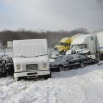 Massive Highway Accident 193-vehicle pileup on I-94, Michigan USA