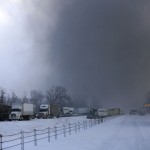 Massive Highway Accident 193-vehicle pileup on I-94, Michigan USA