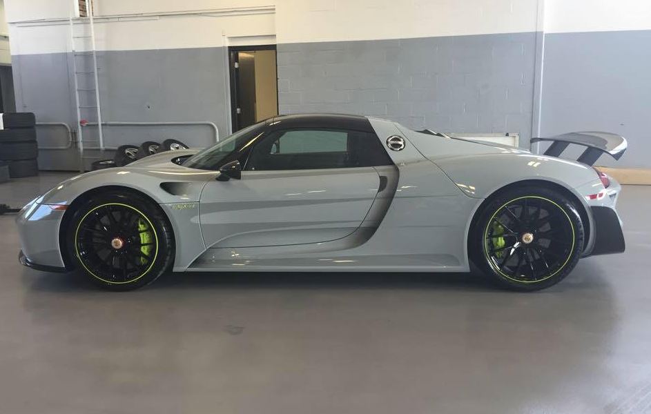 Porsche 918 Spyder Sport Classic Grey