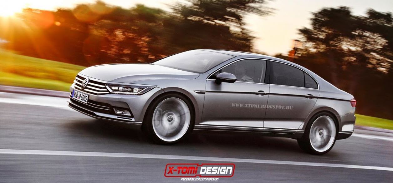 Volkswagen Passat CC Concept Rendering