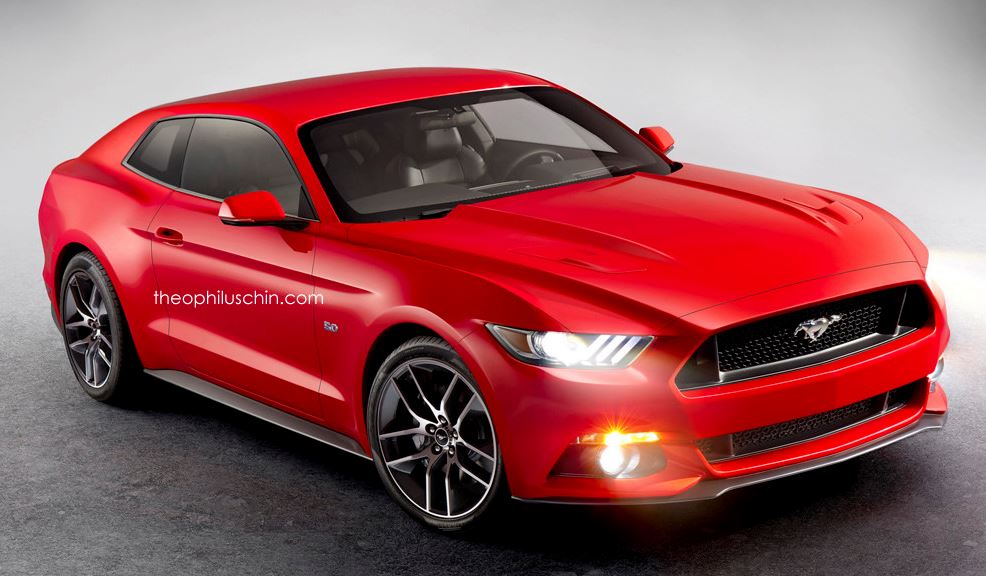 2015 Ford Mustang Hatchback Rendering