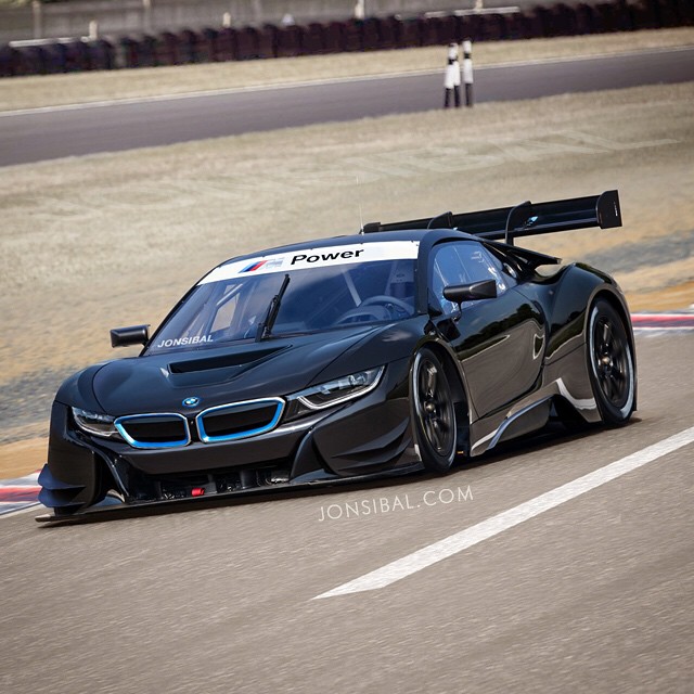 BMW i8 GT3 Rendering