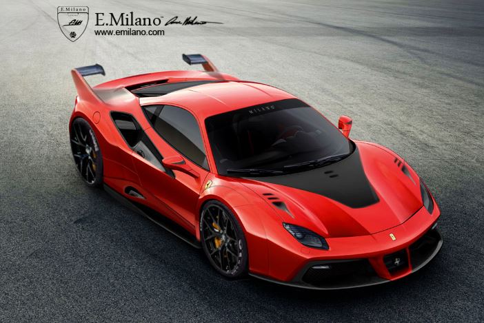 Ferrari 488 FXX Rendering