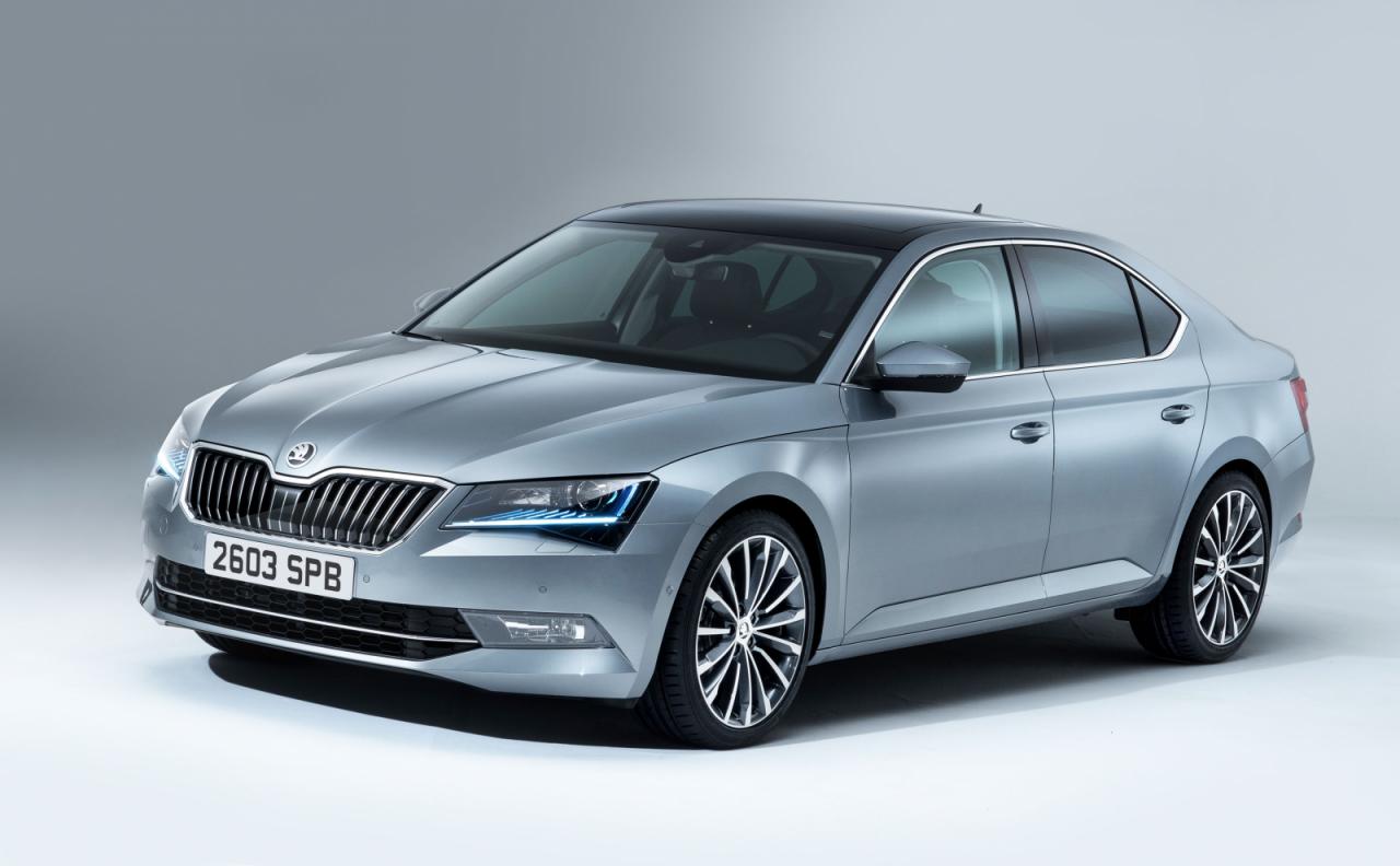 2015 Skoda Superb (UK-spec)