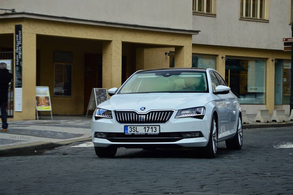 2016 Skoda Superb Caught in Prague