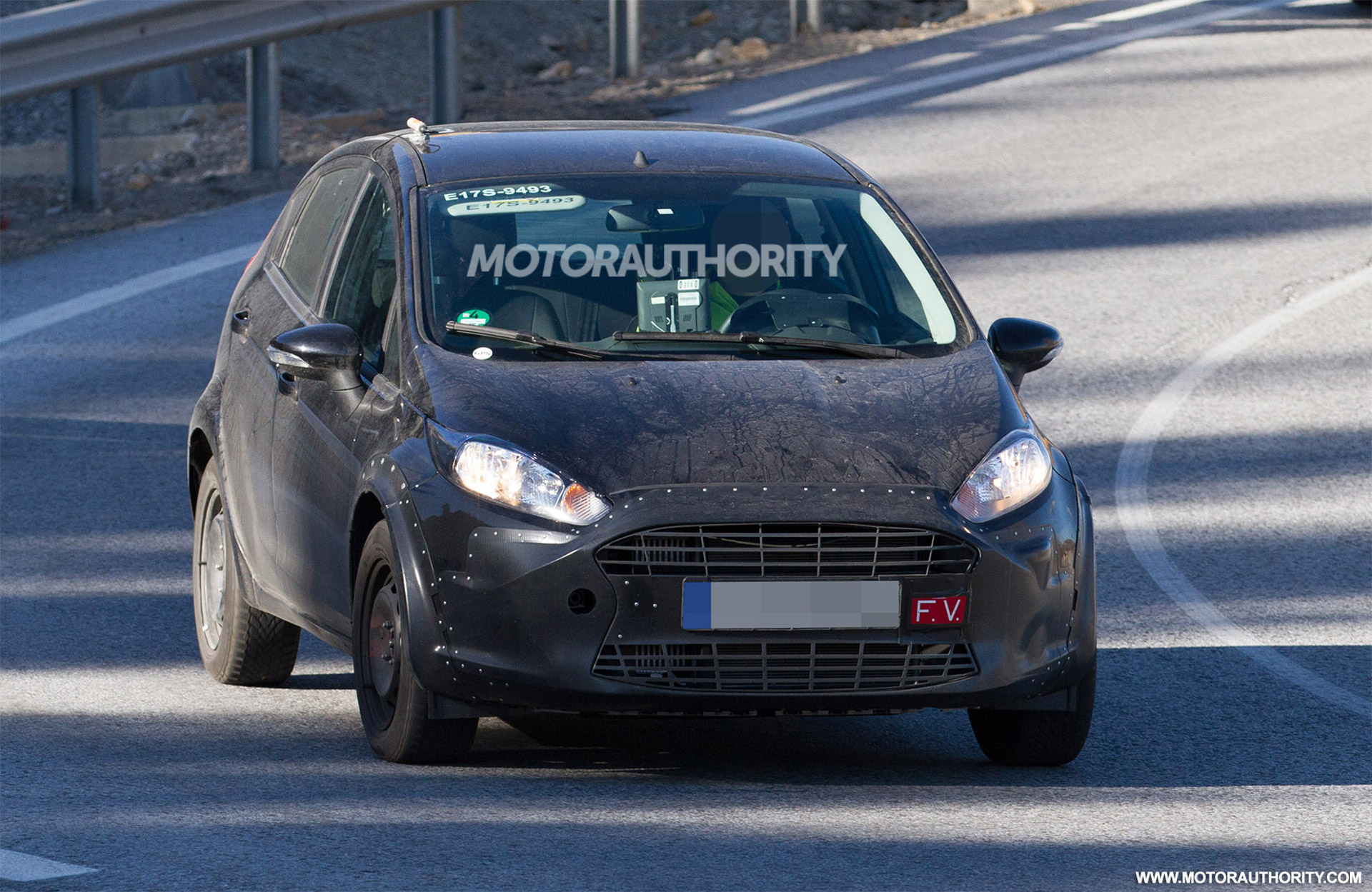 2017 Ford Fiesta Spy Shot