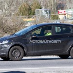 2017 Ford Fiesta Spy Shot