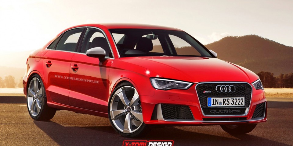 Audi RS 3 Sedan Rendering