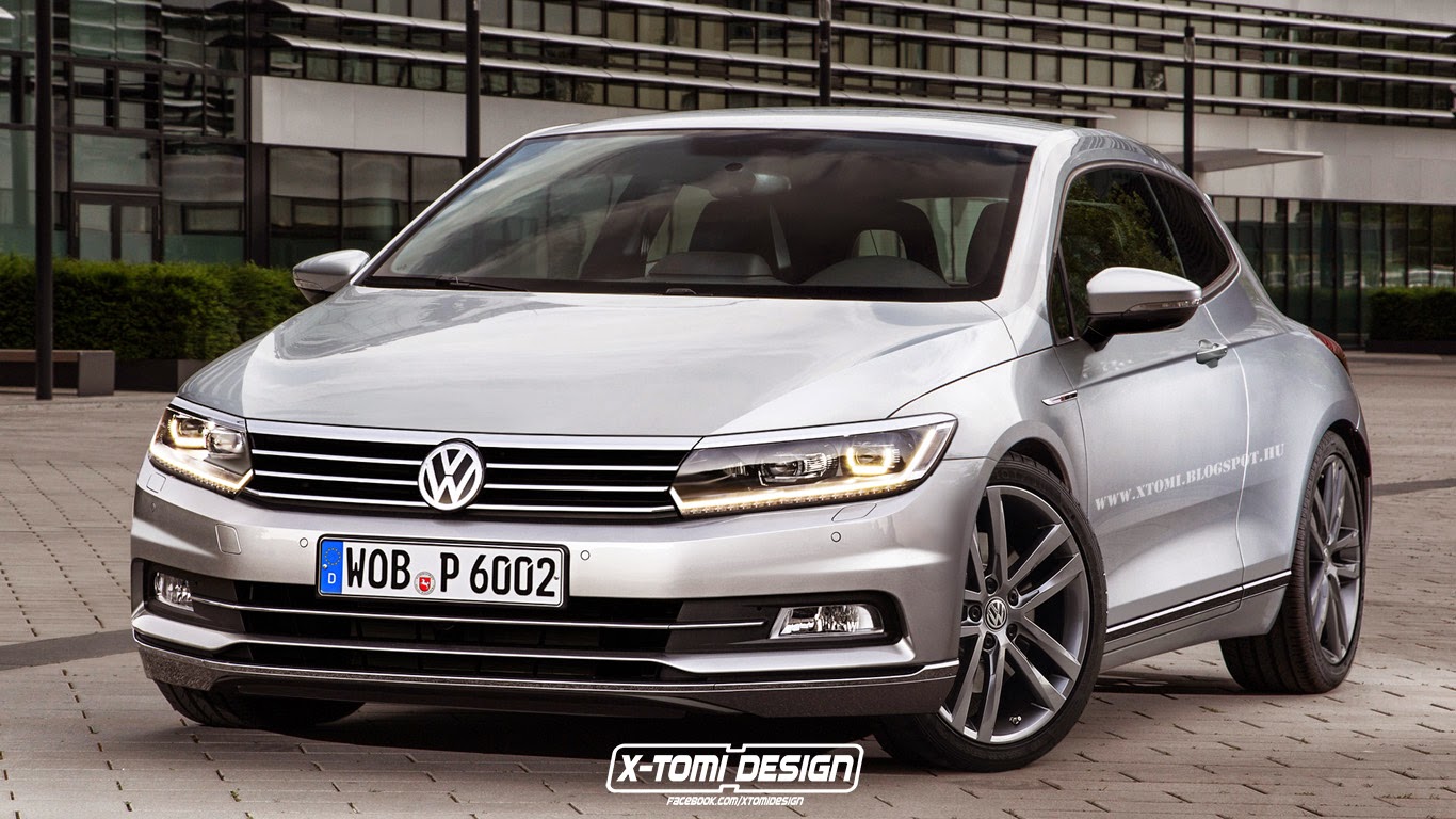 New Volkswagen Scirocco Rendering