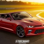 2016 Chevrolet Camaro Convertible Rendering