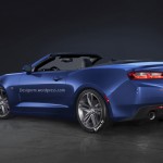 2016 Chevrolet Camaro Convertible Rendering