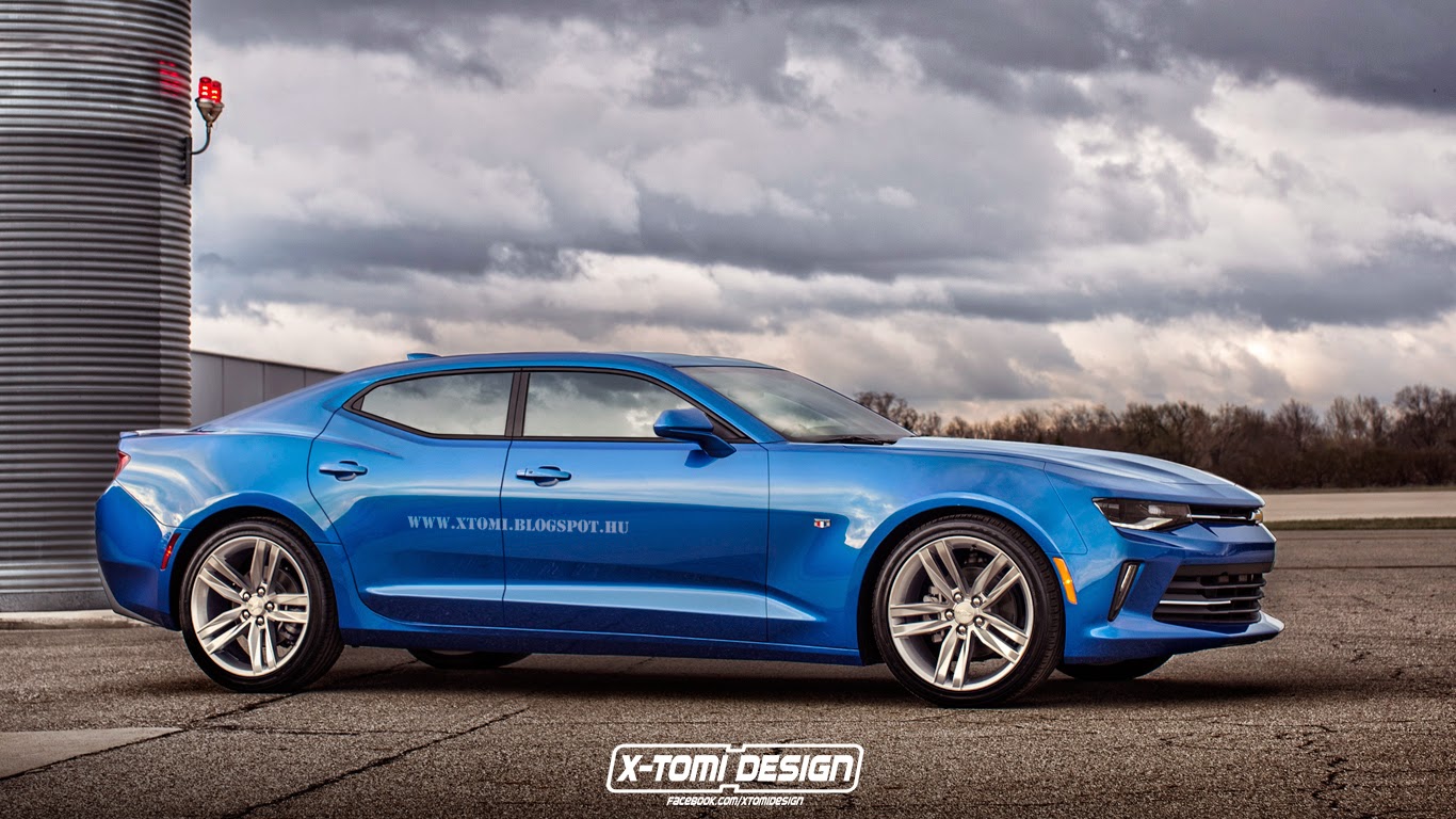 2016 Chevrolet Camaro RS Sedan Rendering