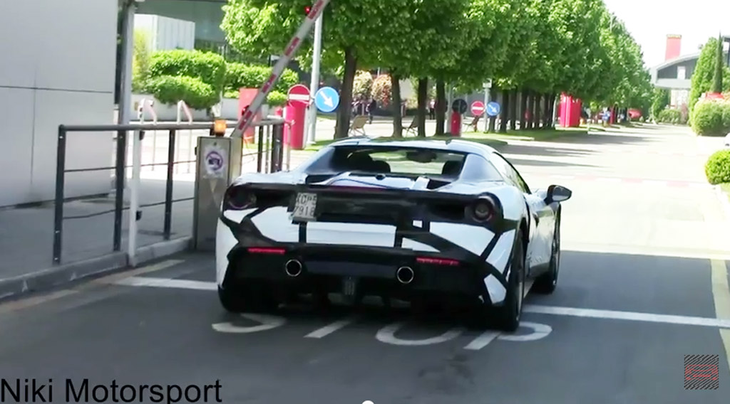 2016 Ferrari 488 GTS Spy Shot