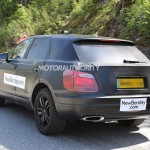 2017 Bentley Bentayga Spy Shot