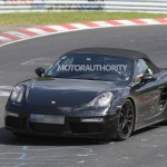 2017 Porsche Boxster Spy Shot