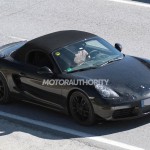 2017 Porsche Boxster Spy Shot